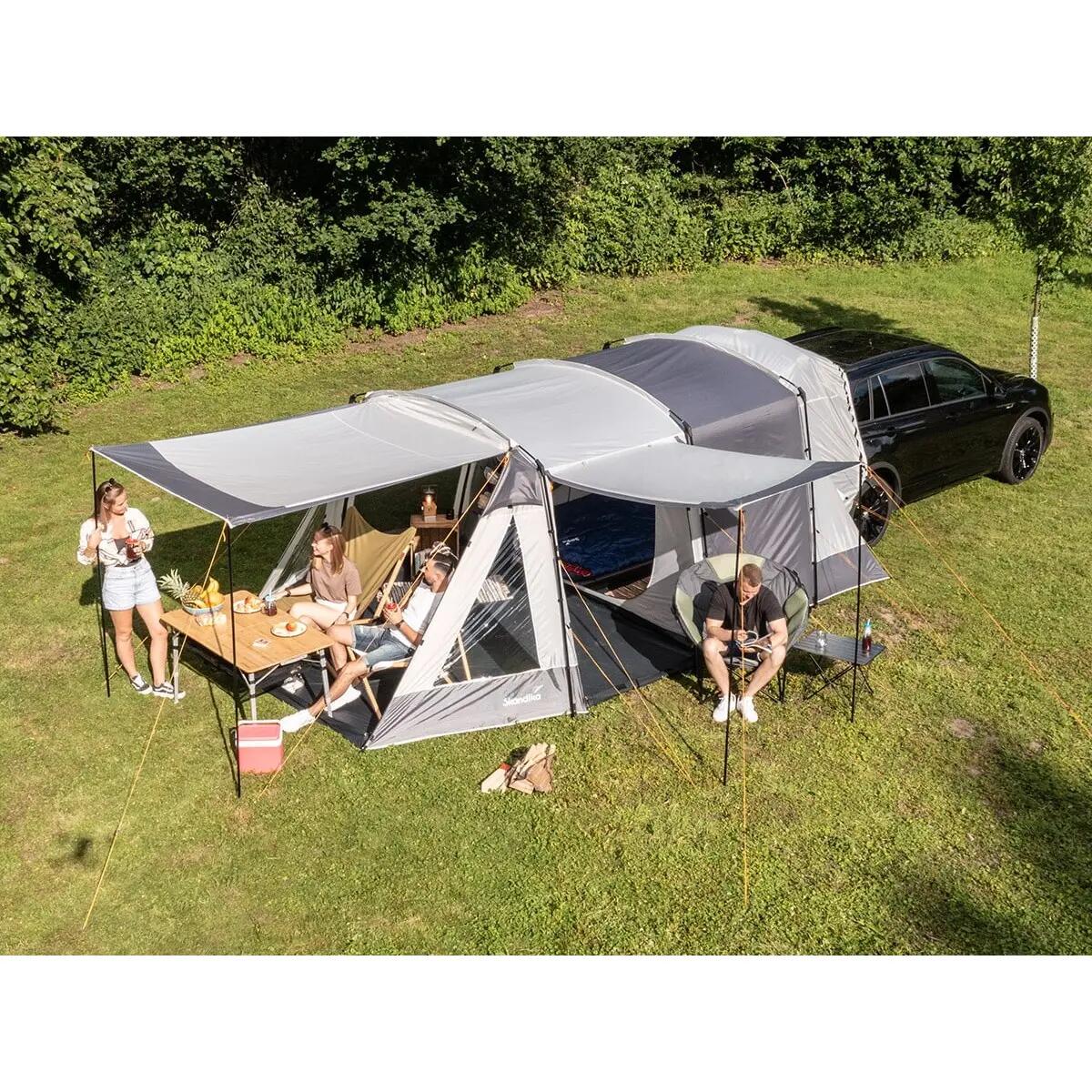 Gebraucht - Heckzelt Pitea XL Up - Freistehendes Autozelt - Schlafkabine 6/16