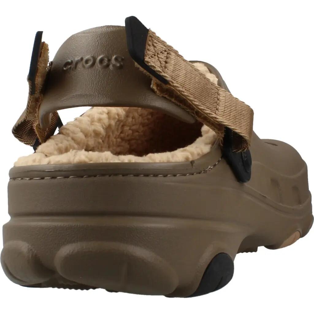 Sandały CROCS 207936C ALL TERRAIN LINED CLOG Brązowy 3/5