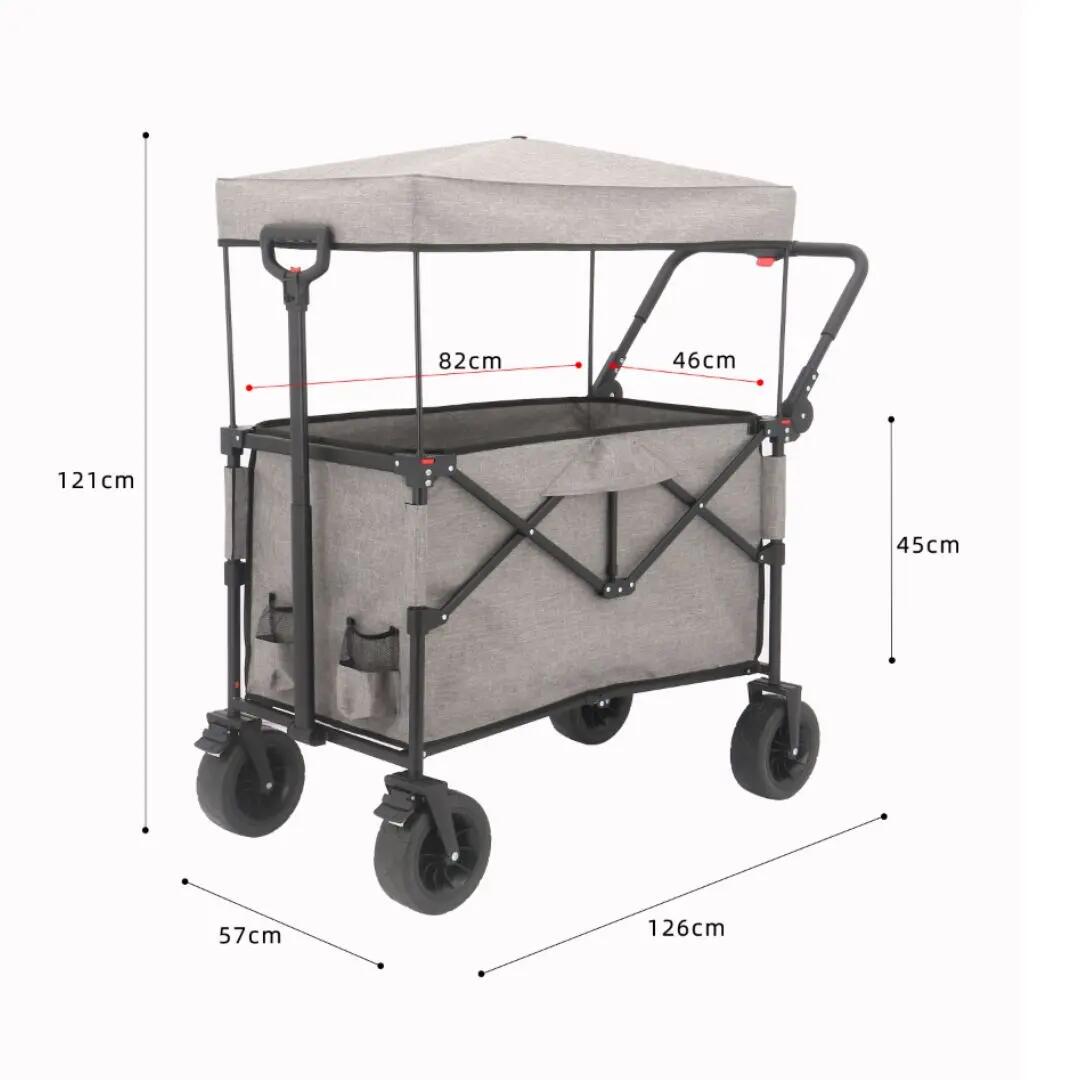 Chariot de transport pliable avec pare-soleil EASY 2/7