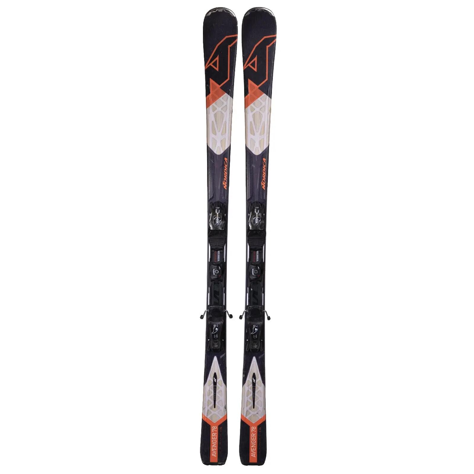 RECONDITIONNE - Ski Nordica Avenger 78 + Fixations 2/4