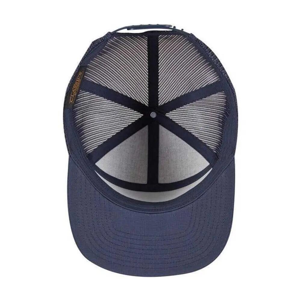 "Classic" Trucker Cap Damen und Herren Marine 4/5