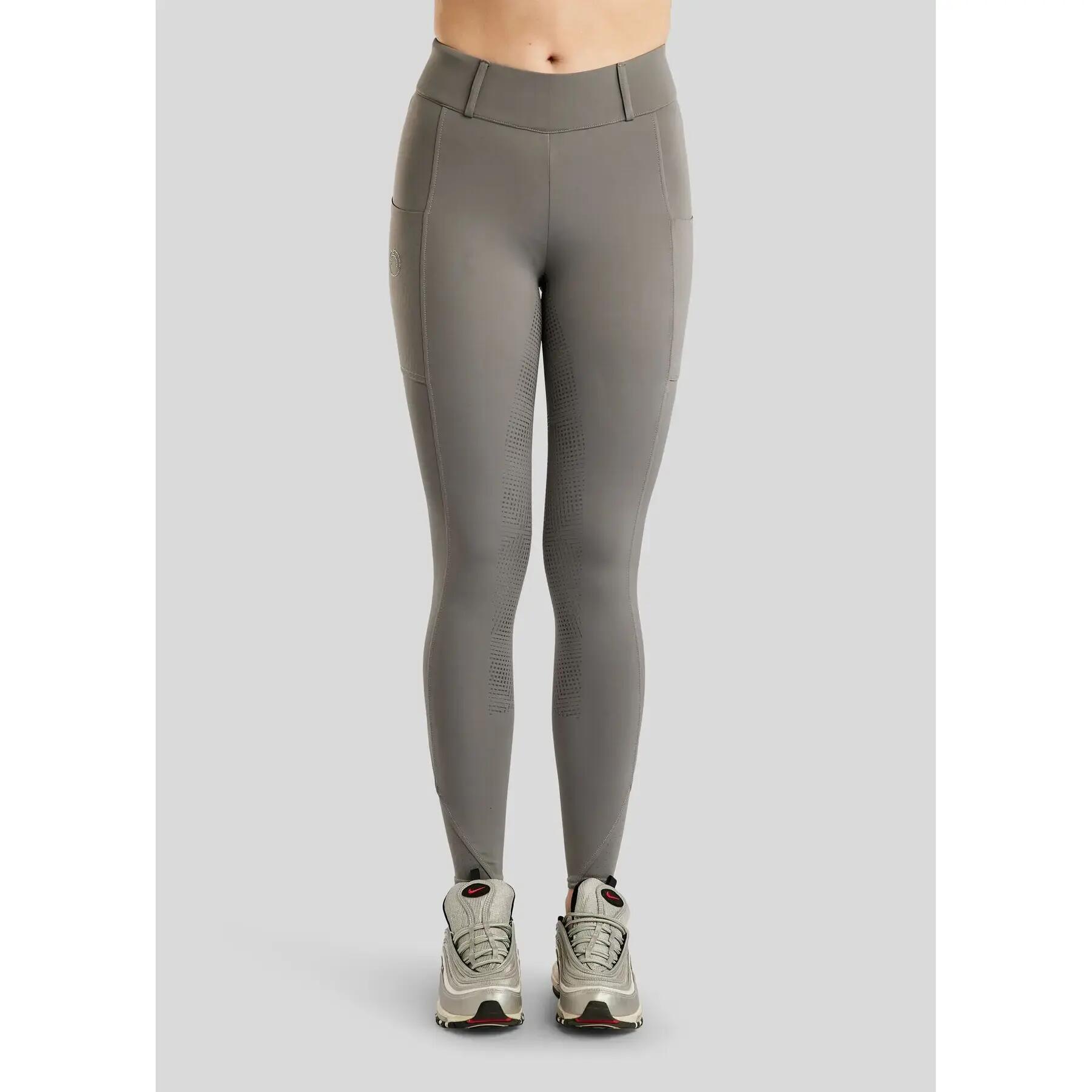 Legging équitation full grip femme Montar Zike Refined Pull On 3/6