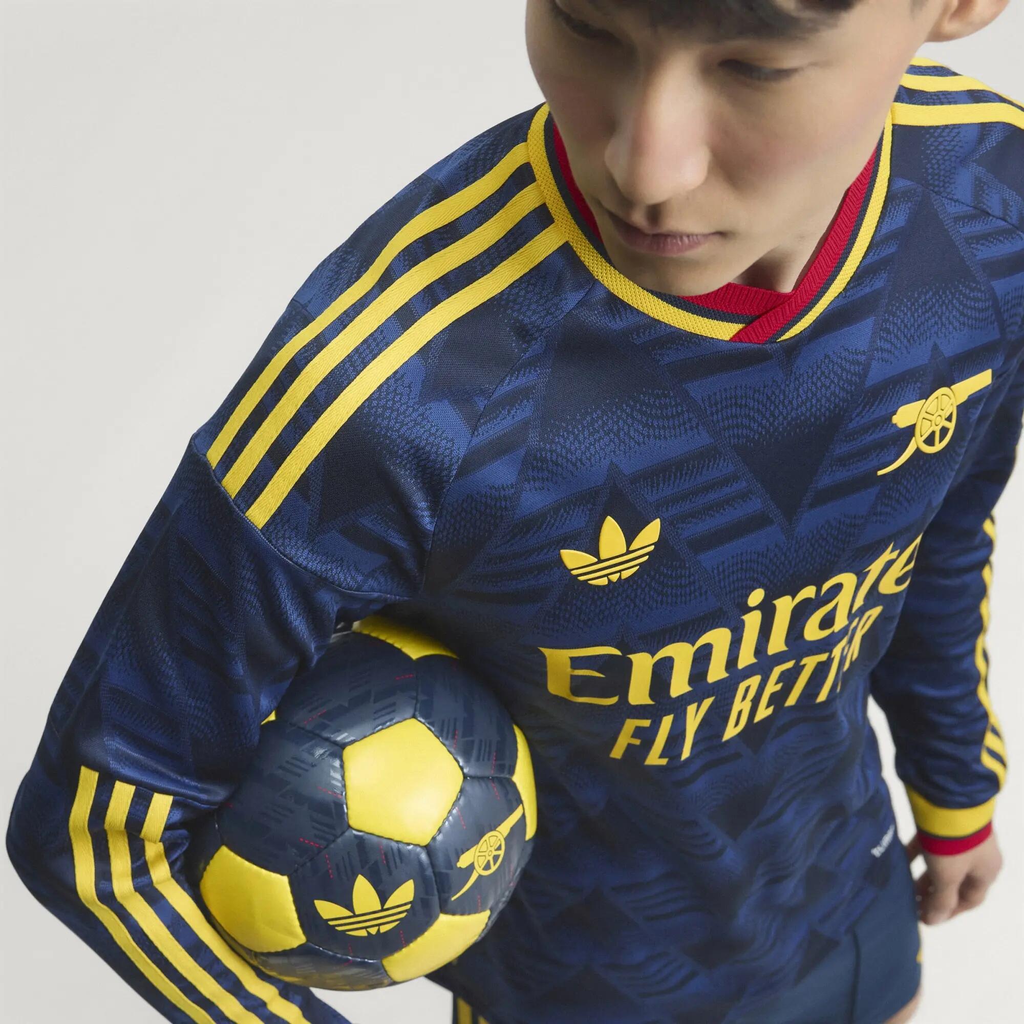 Wyjazdowa koszulka z długim rękawem Arsenal FC 26/27 Authentic 6/15