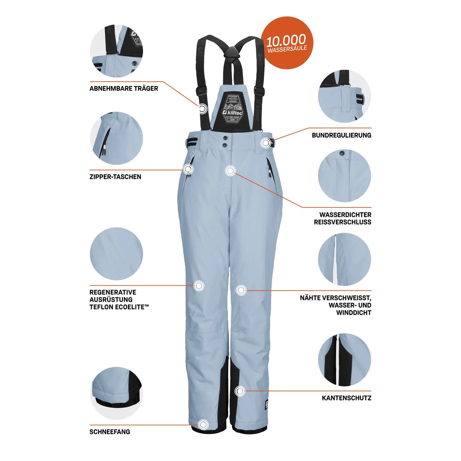 Kinder Skihose KSW 213 GRLS SKI PNTS 5/6