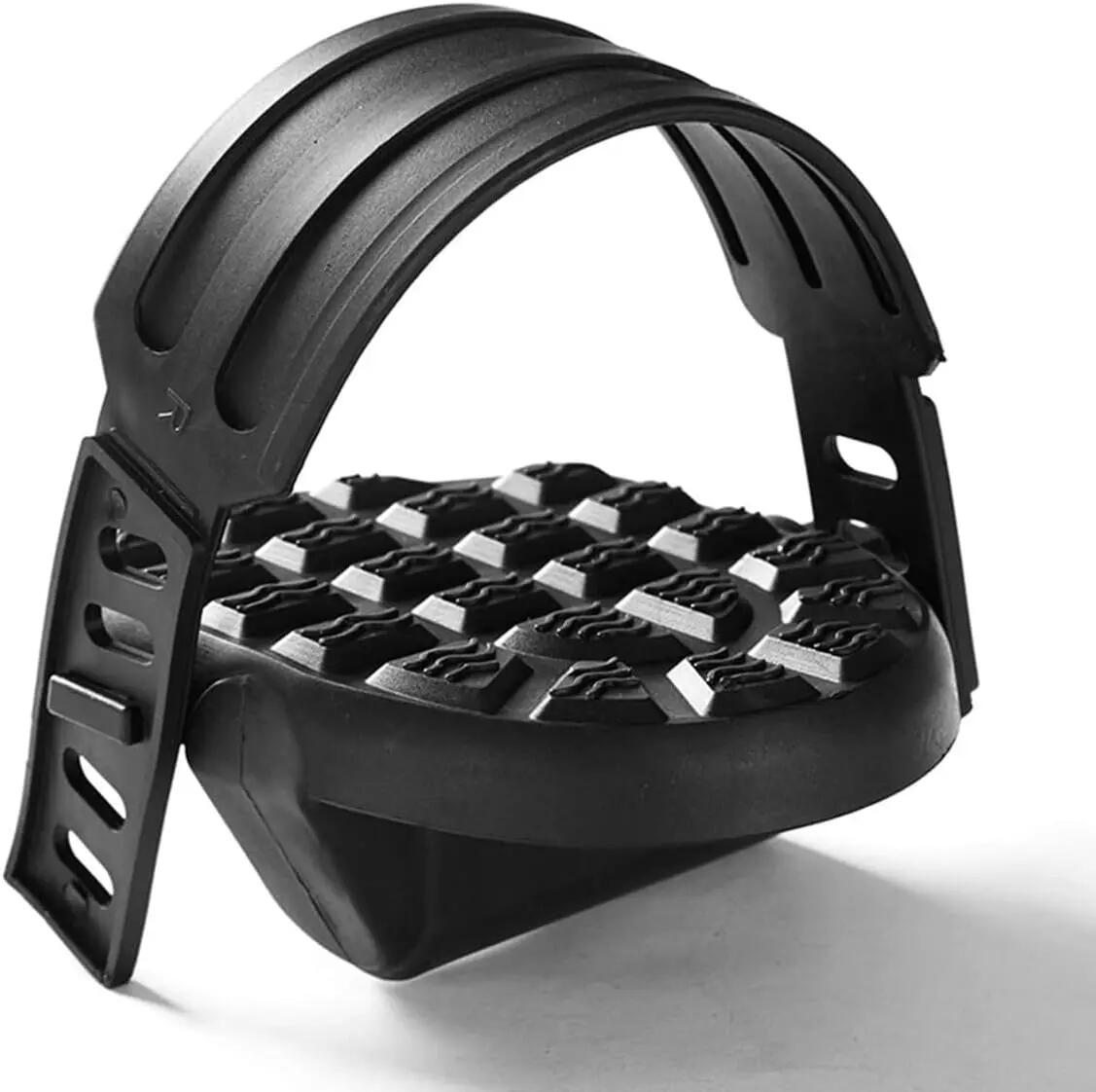 Pédales Vélo d'Appartement 9/16" 14mm Écrou Sangles Réglables Paire FF 5/5