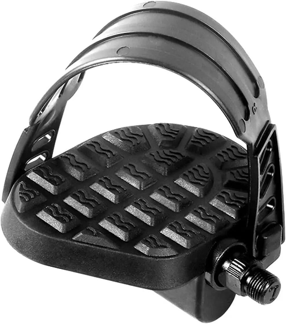 Pédales Vélo d'Appartement 9/16" 14mm Écrou Sangles Réglables Paire FF 4/5