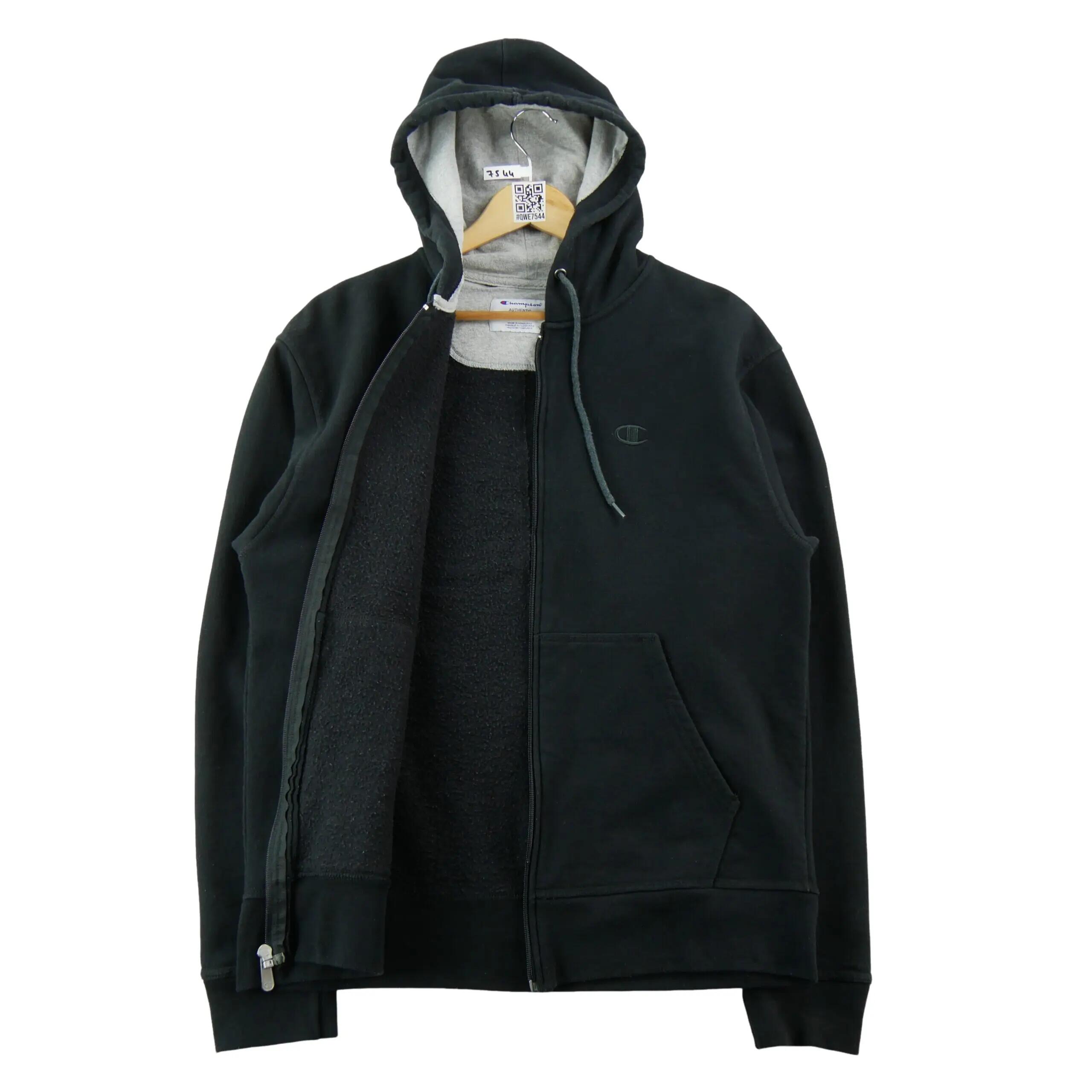 Tweedehands - Herenhoodie Authentic Zwart - Als nieuw 3/7