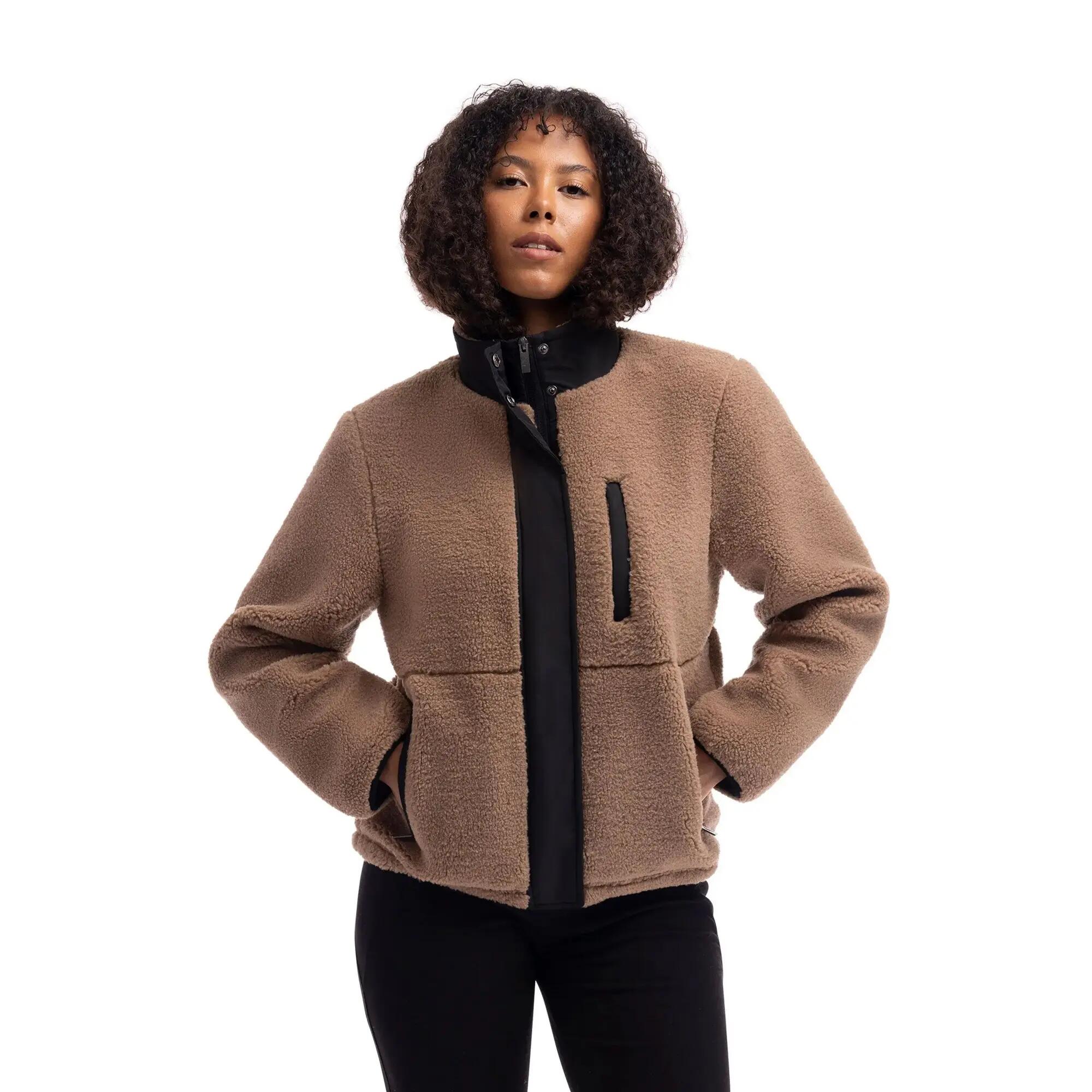 "Yuill" Fleecejacke für Damen Beige 7/7