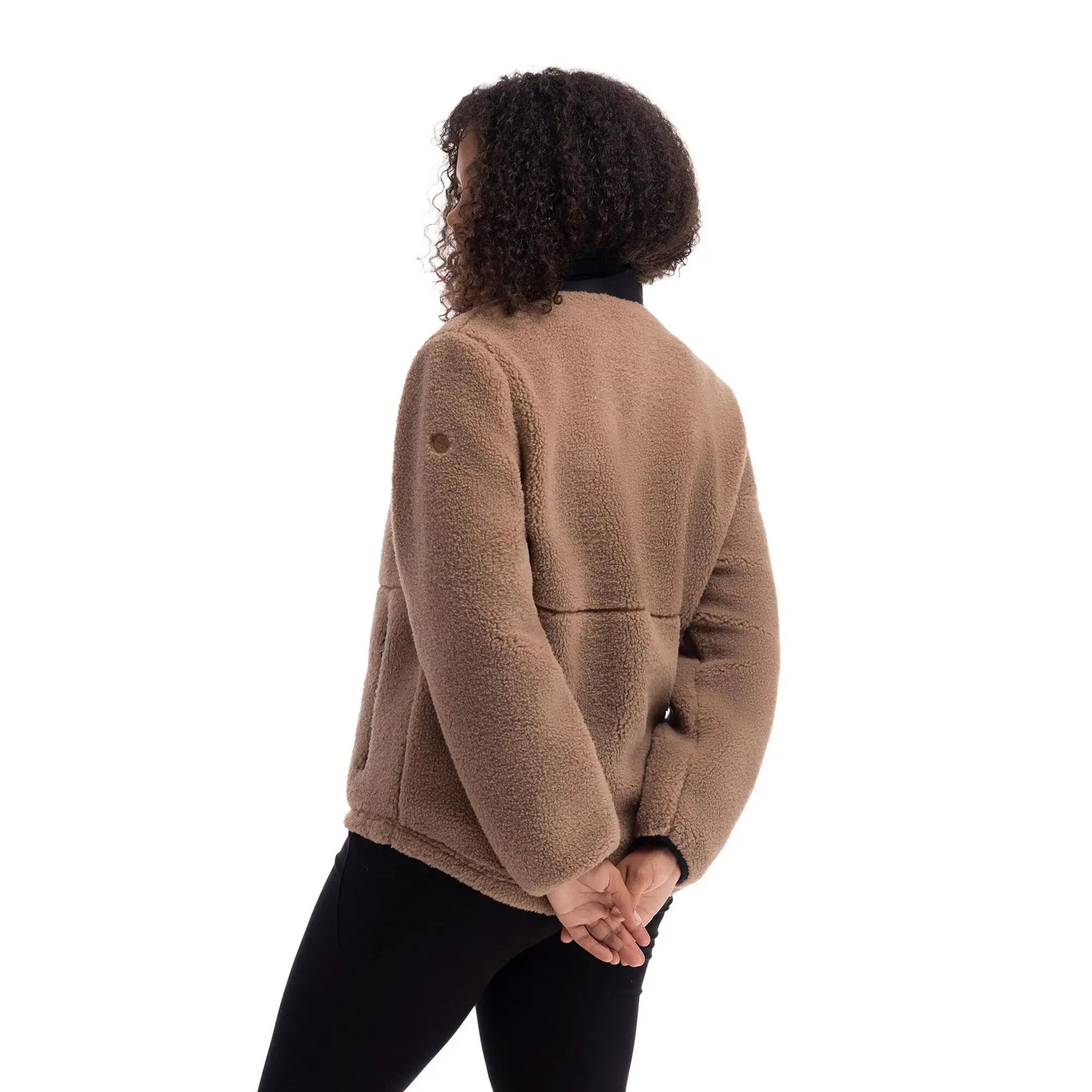 "Yuill" Fleecejacke für Damen Beige 6/7