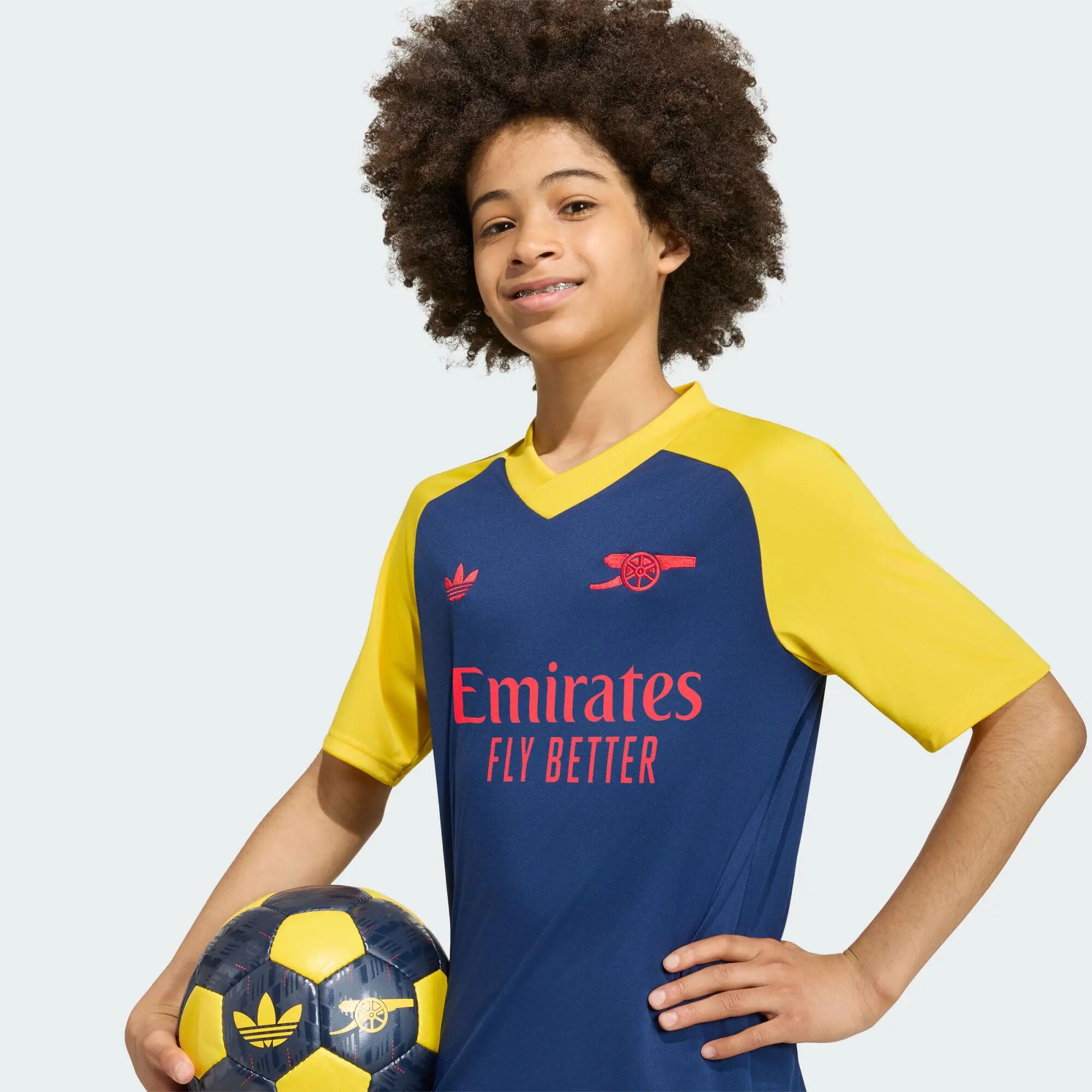 Camiseta calentamiento segunda equipación Arsenal FC 26/27 infantil 6/6