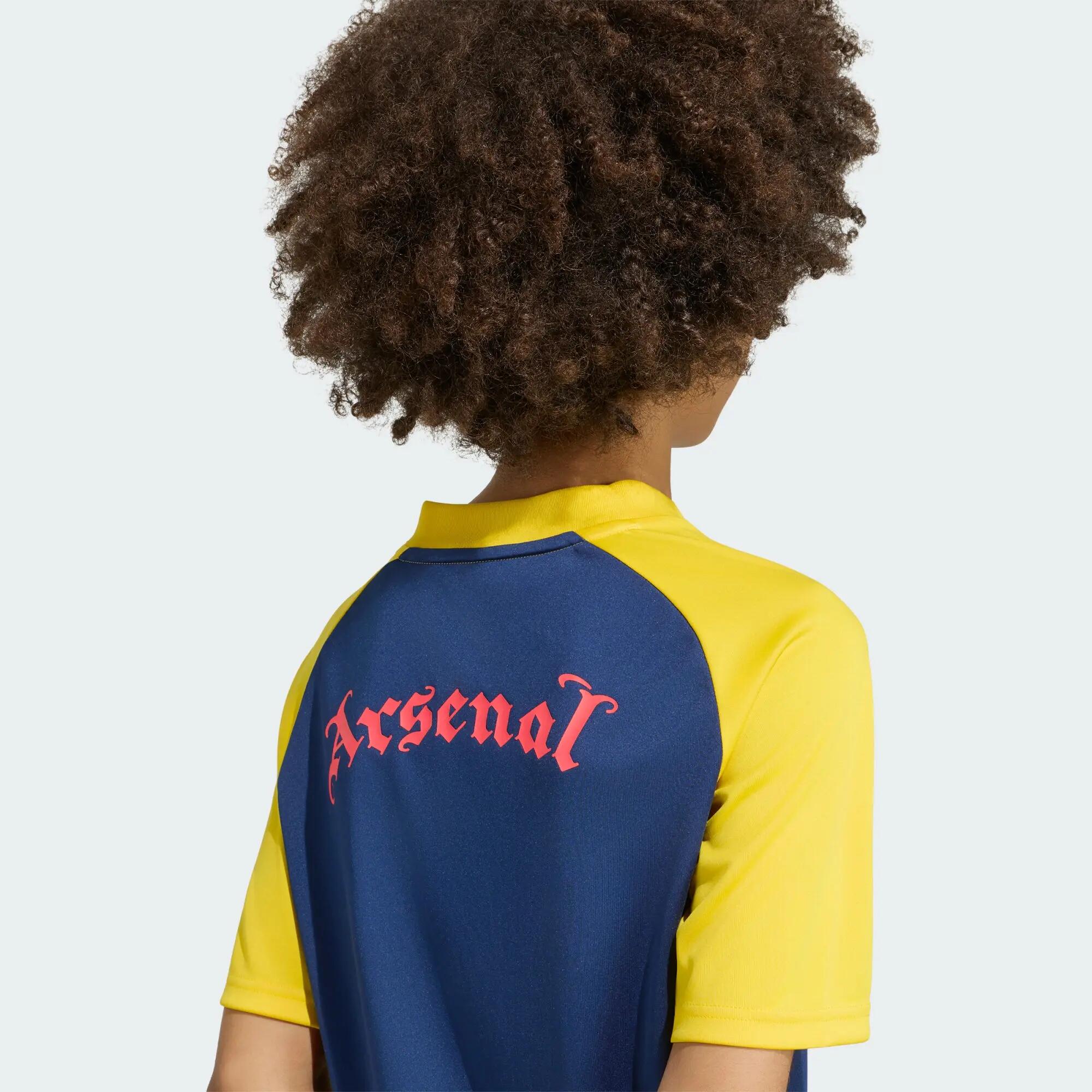 Camiseta calentamiento segunda equipación Arsenal FC 26/27 infantil 4/6