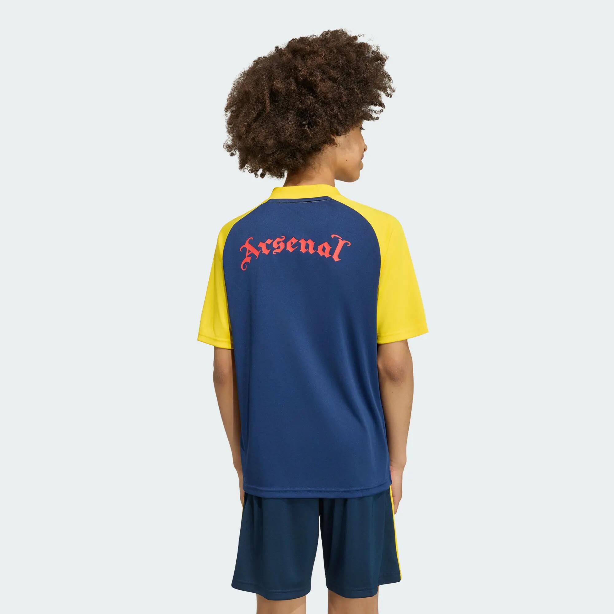 Camiseta calentamiento segunda equipación Arsenal FC 26/27 infantil 3/6