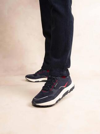 Chaussures de running - Homme - Lacets - Jonasse - Bleu marine