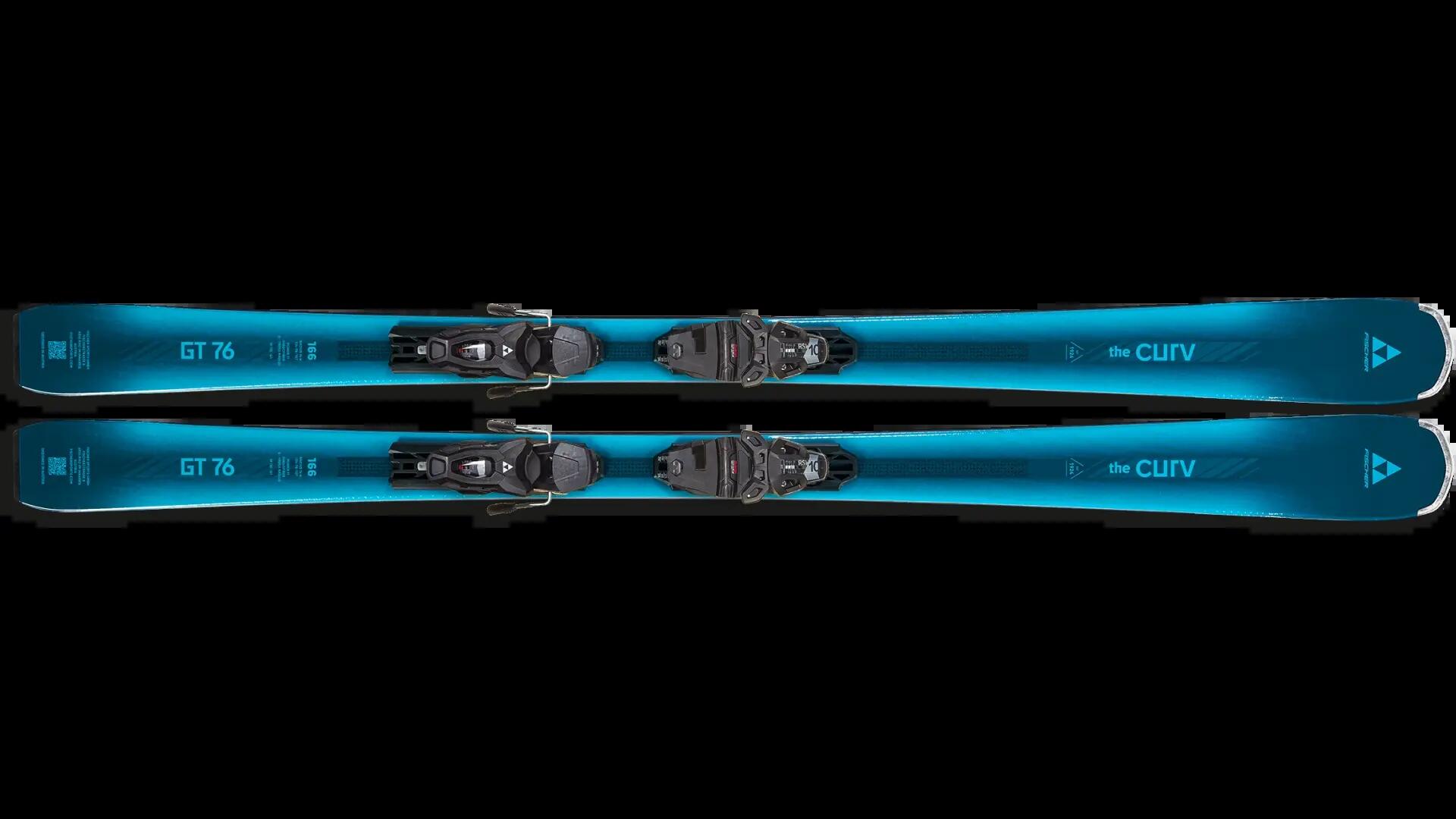 Lyže Fischer THE CURV GT 76 + RSW 10 PR 26/27 2/3
