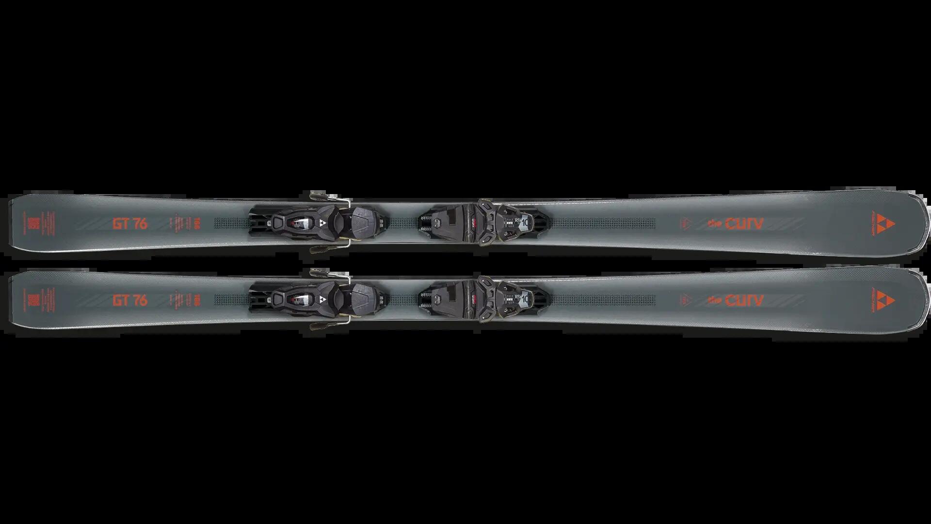 Lyže Fischer THE CURV GT 76 + RSW 10 PR 26/27 2/3