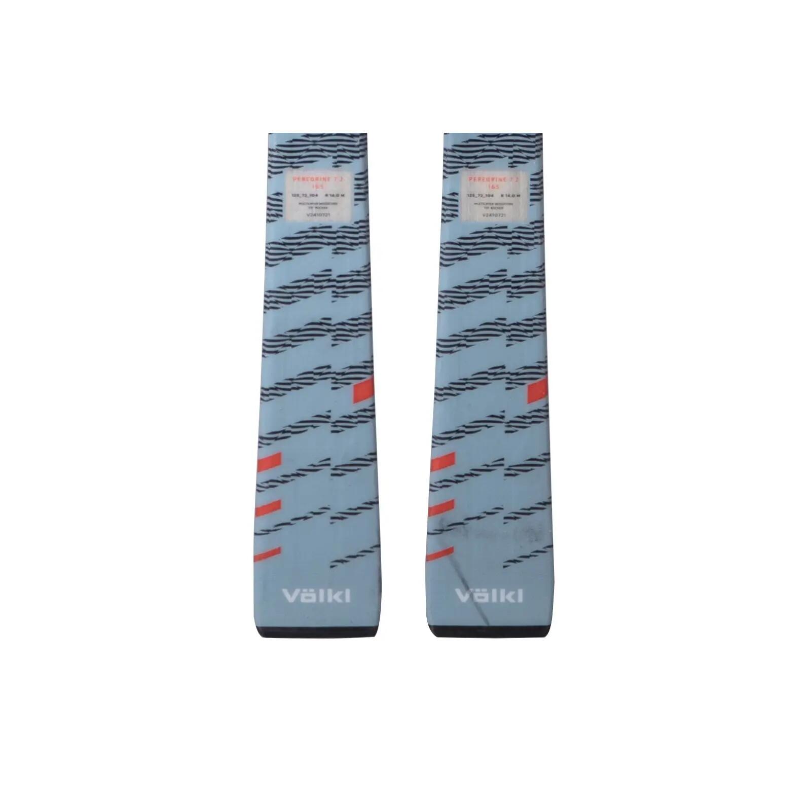 RECONDITIONNE - Ski Volkl Peregrine 7.2 + Fixations 4/4