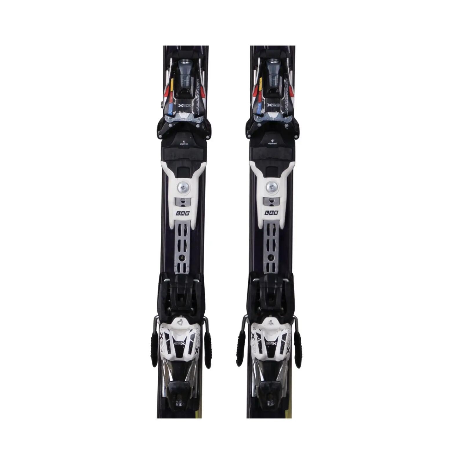TWEEDEHANDS - Ski Occasion Junior Salomon X Race Sl + Fixations 3/4