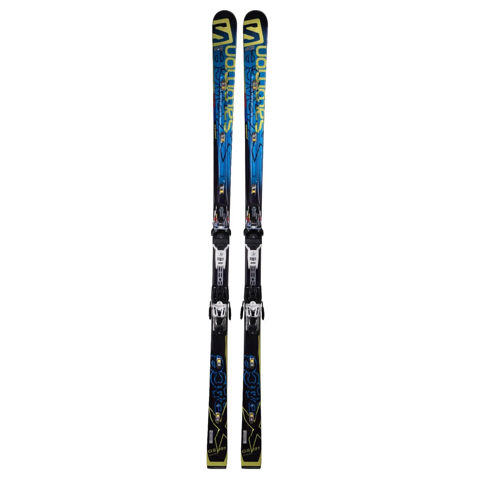 TWEEDEHANDS - Ski Occasion Junior Salomon X Race Sl + Fixations 2/4