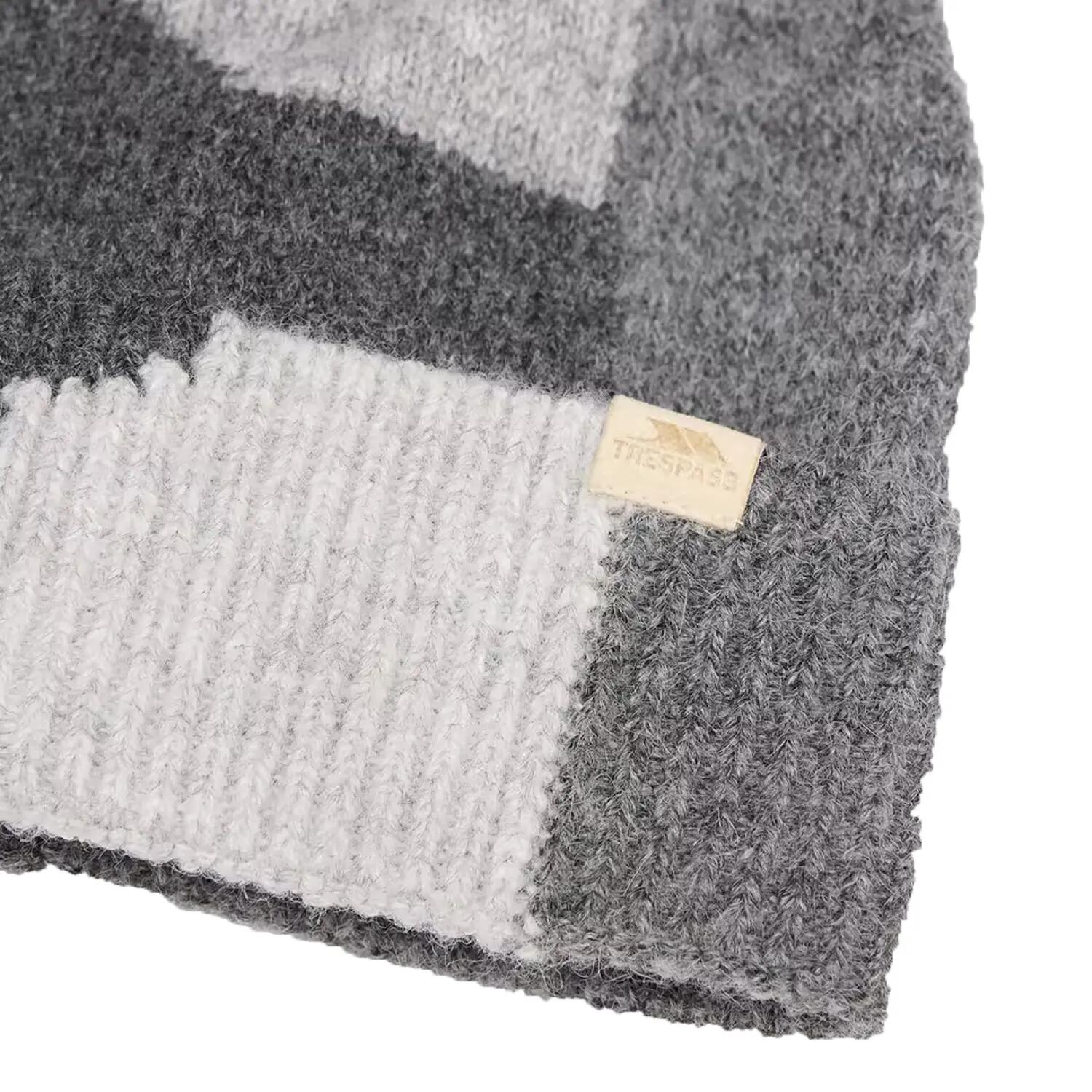 Damska Czapka Z Dzianiny Rae W Stylu „colour Block” 4/5