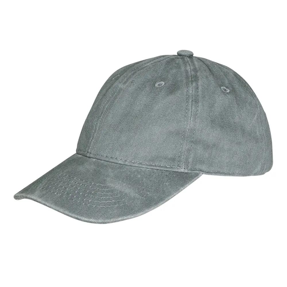 "Core" BaseballMütze, Baumwolle Damen und Herren Grau 2/2