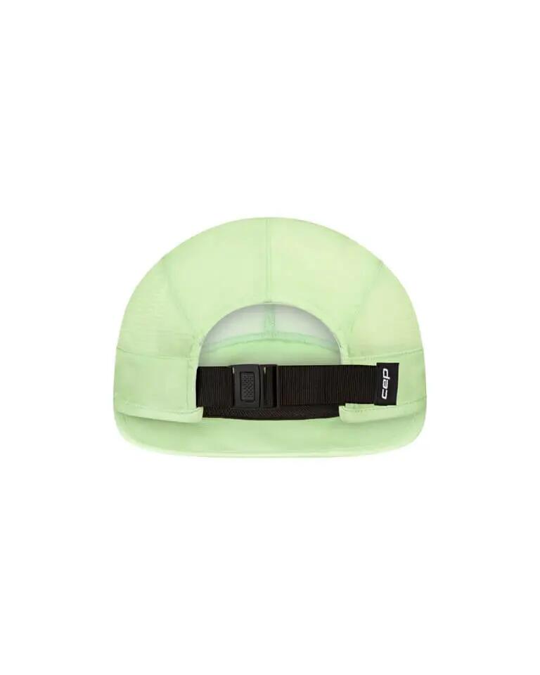 Sportowa czapka z daszkiem do biegania unisex lekka regulowana CORE Run CEP 3/4