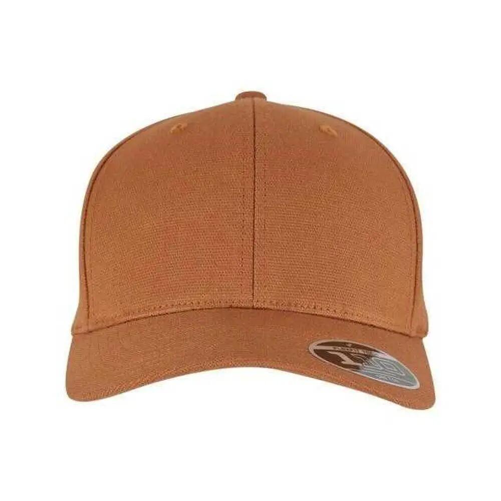 110 Curved Peak Baseball Cap (Brown) 5/5