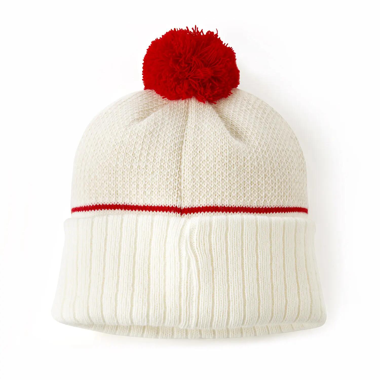 Bonnet Pompon Beige Mixte - Game ON - OL Lyonnes 2/5