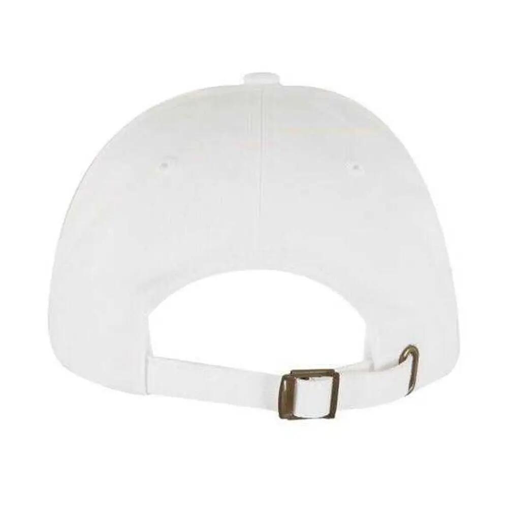 Classic Two Tone Low Profile Baseball Cap (White/Black) 2/5