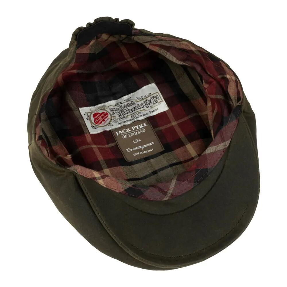 Casquette Plate Enfant (Vert) 3/4