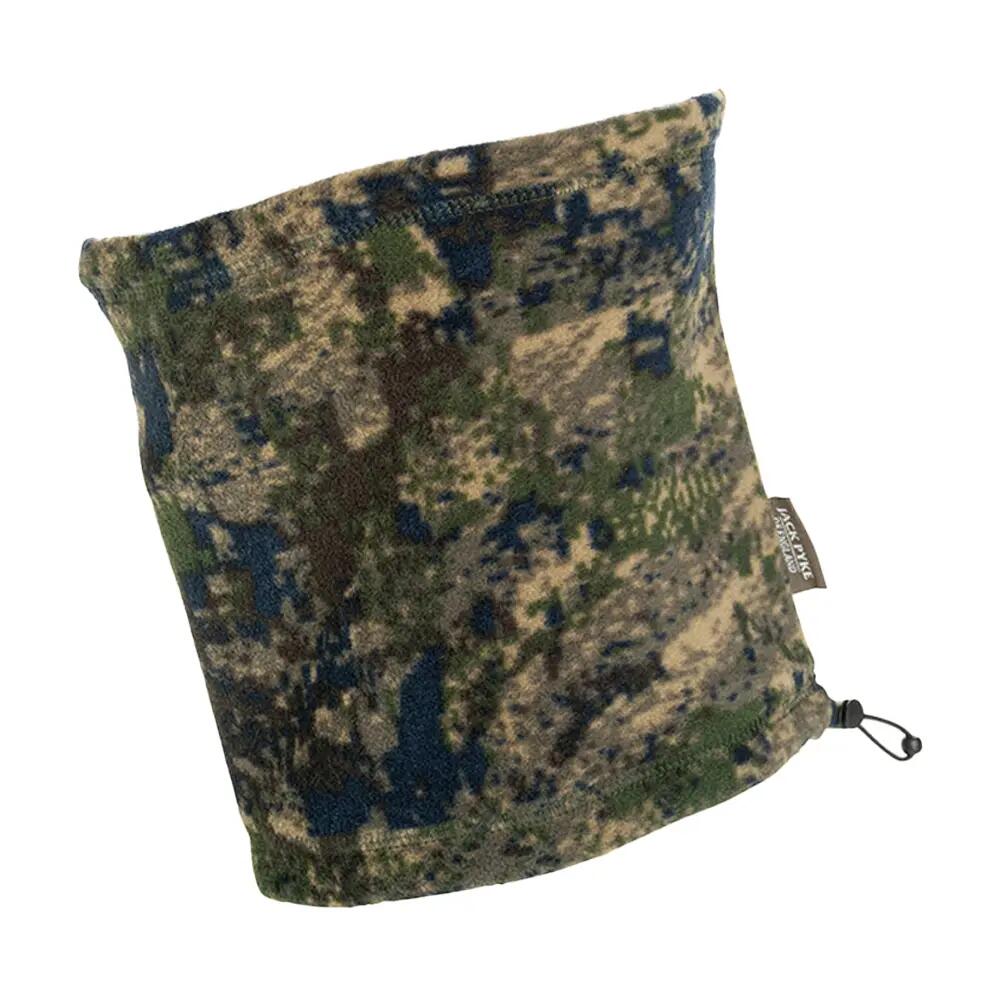 Digital Camo Fleece Neck Gaiter (Green/Blue) 3/3