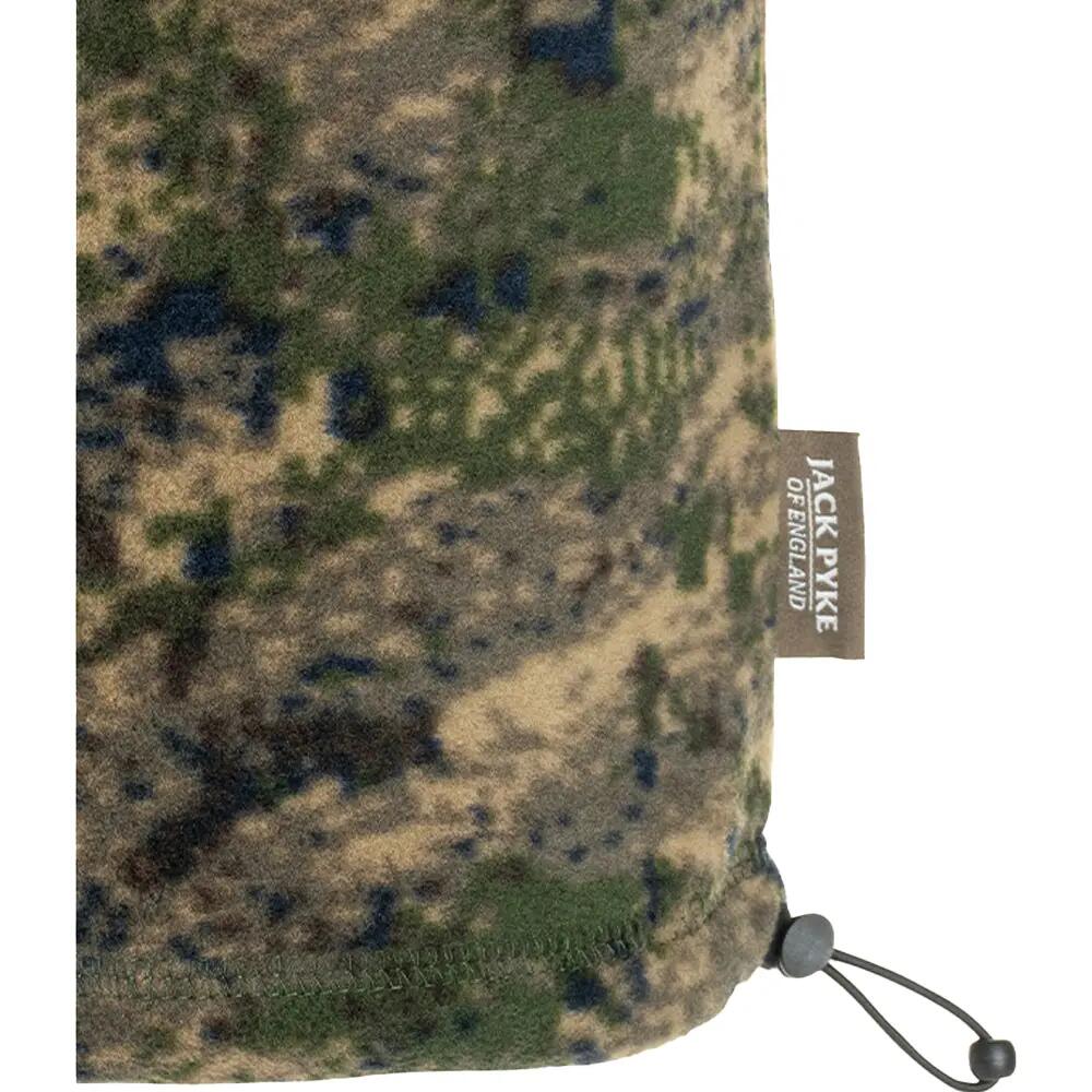Digital Camo Fleece Neck Gaiter (Green/Blue) 2/3