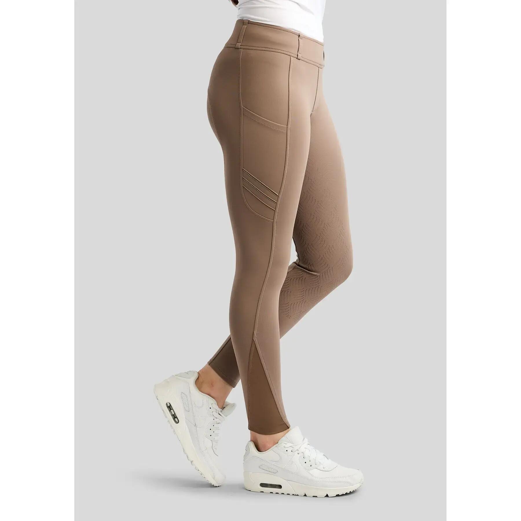 Legging équitation full grip enfant Montar Wilma 2/4