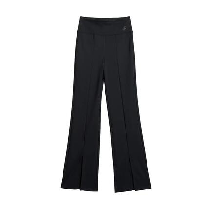 Legginsy do jogi z rozszerzanymi nogawkami damskie