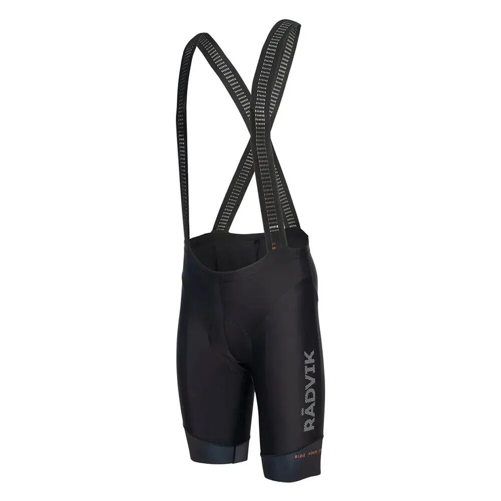 Bib Shorts Uomo Radvik Limer GTS II Nero Argento 4/4