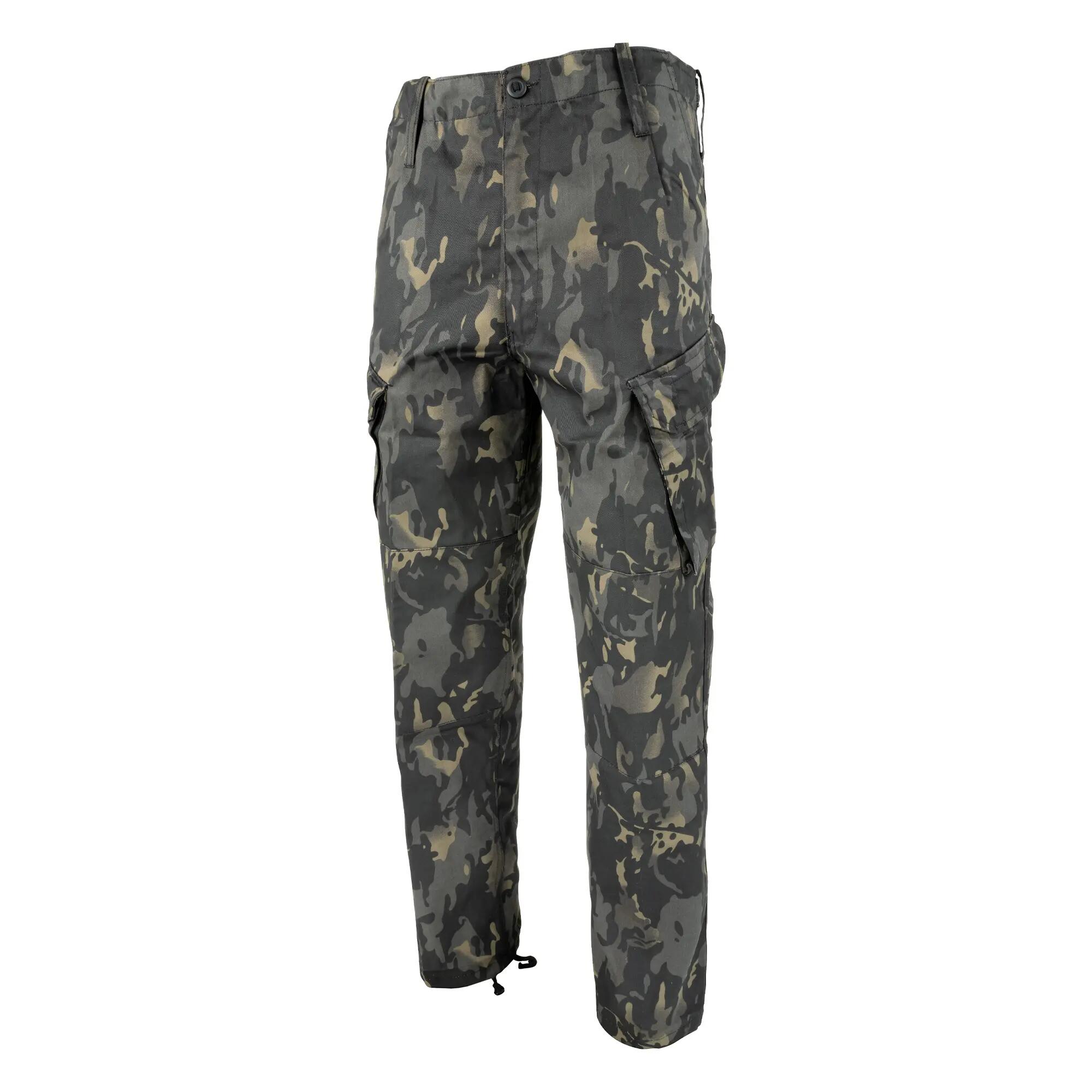 "PCS 95" CargoHose für Herren Schwarz Tarnung 3/4