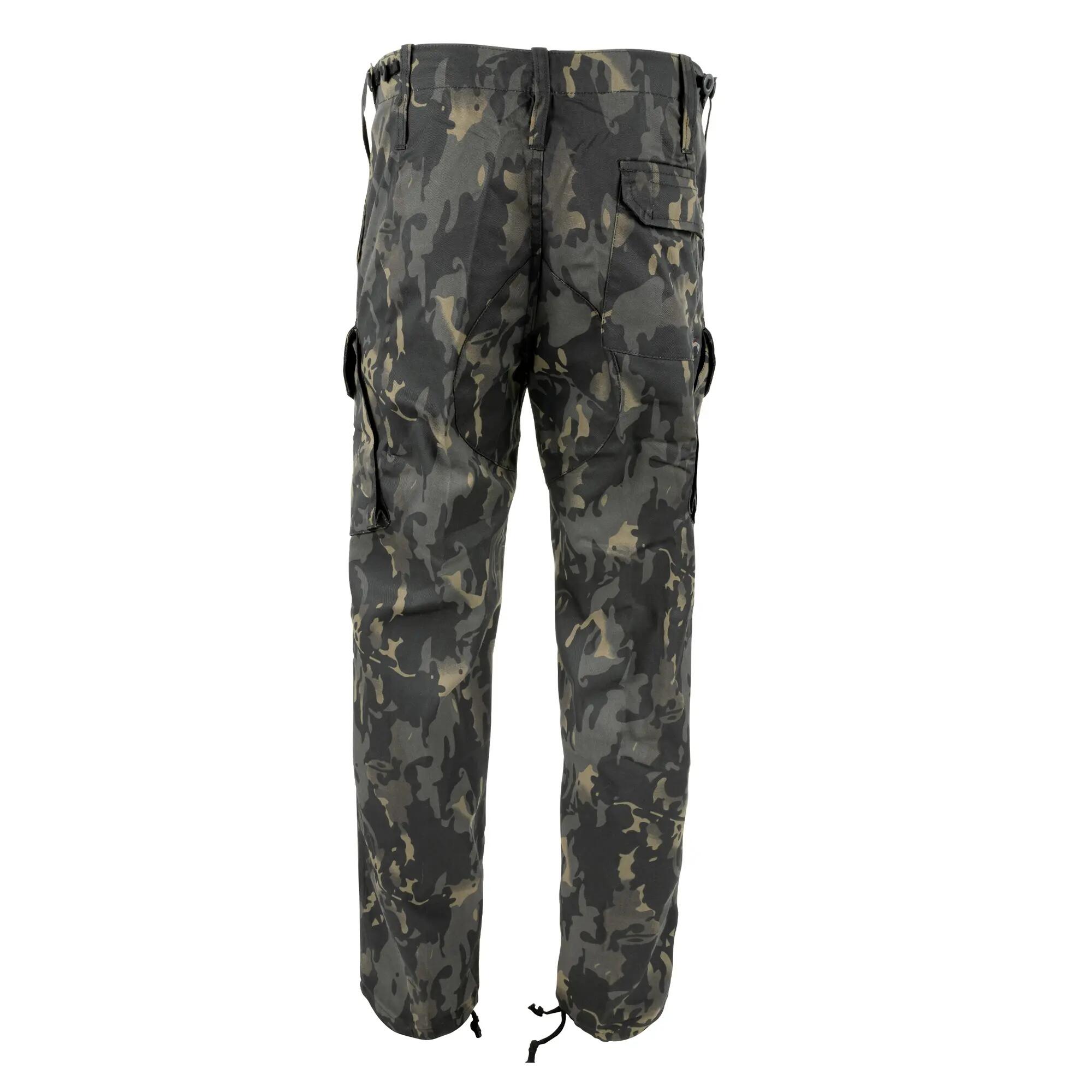 "PCS 95" CargoHose für Herren Schwarz Tarnung 2/4