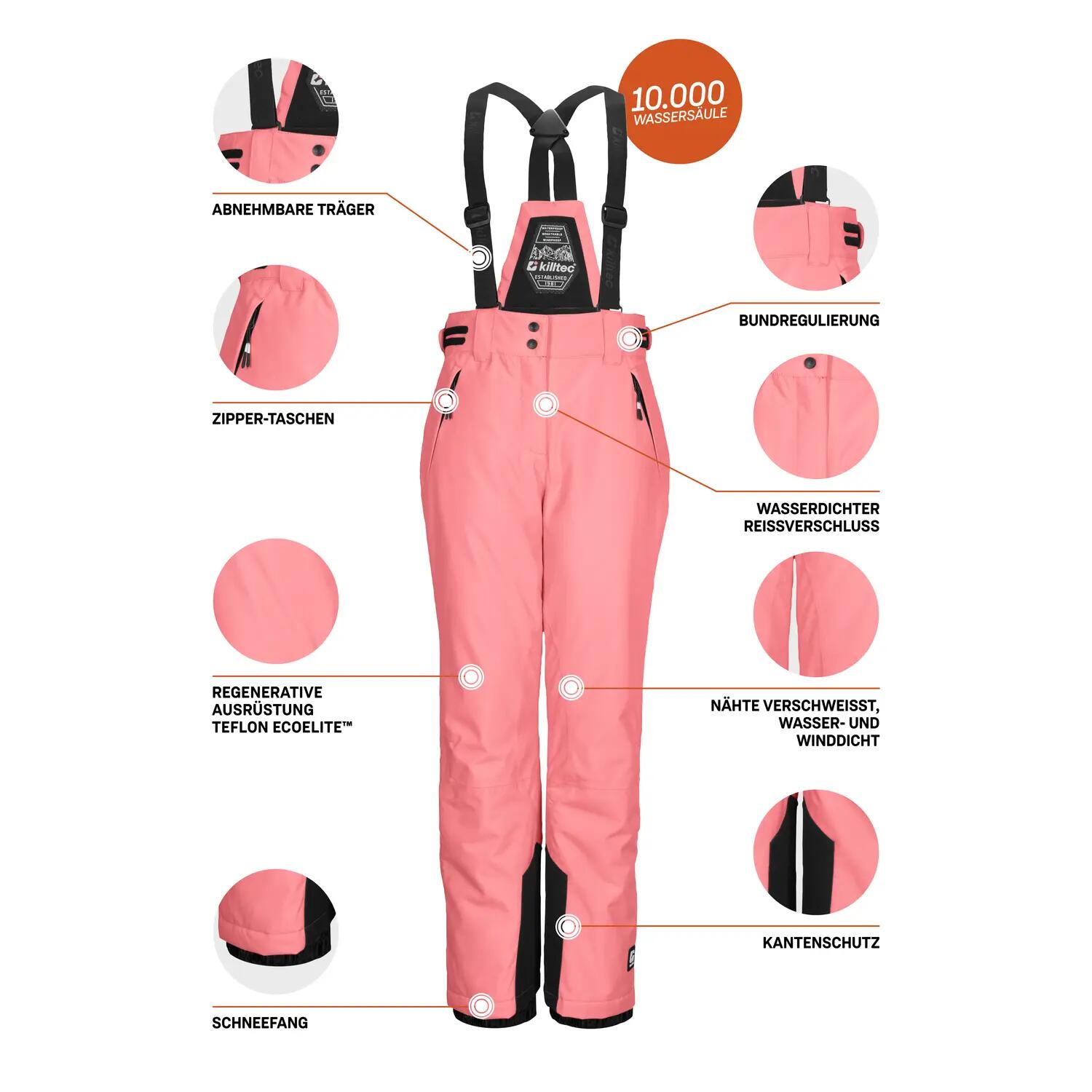 Kinder Skihose KSW 213 GRLS SKI PNTS 5/6