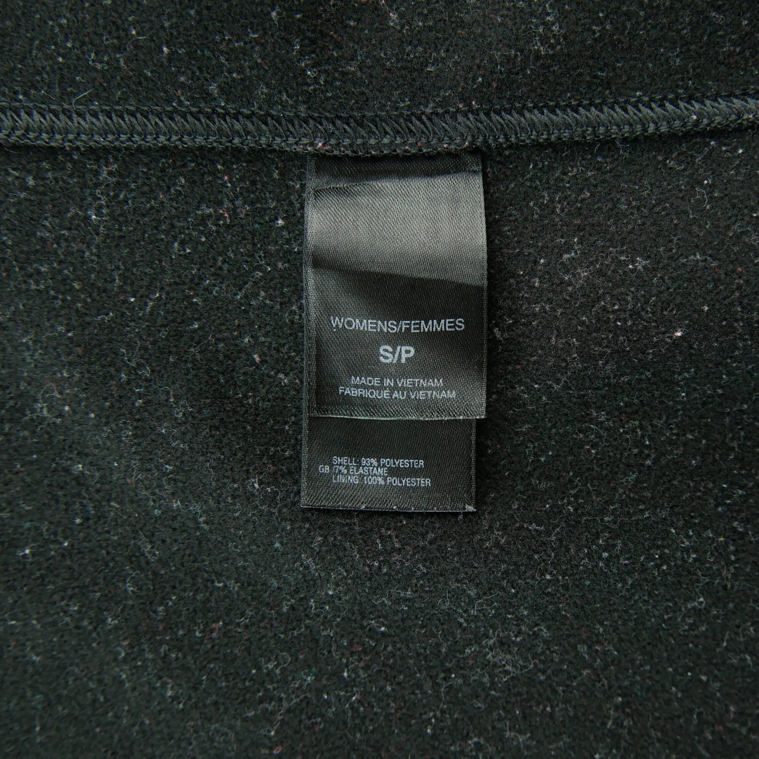 Seconde vie - Veste polaire Femme Noir - Très bon état 7/8