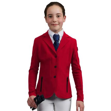 Veste équitation de concours fille Premier Equine Evinco