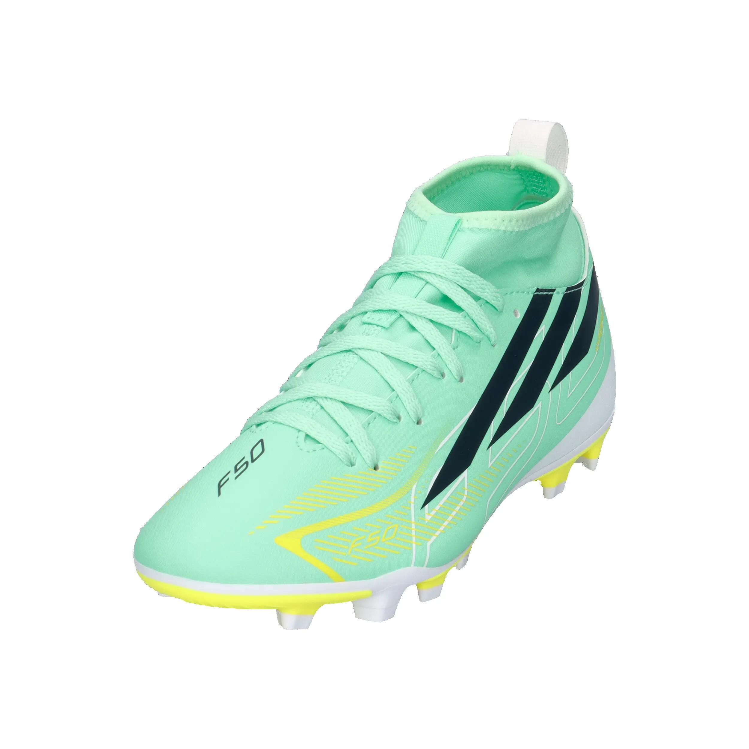 adidas Kinder Fussballschuhe F50 Hyperfast Club Mid FG/MG J 4/14
