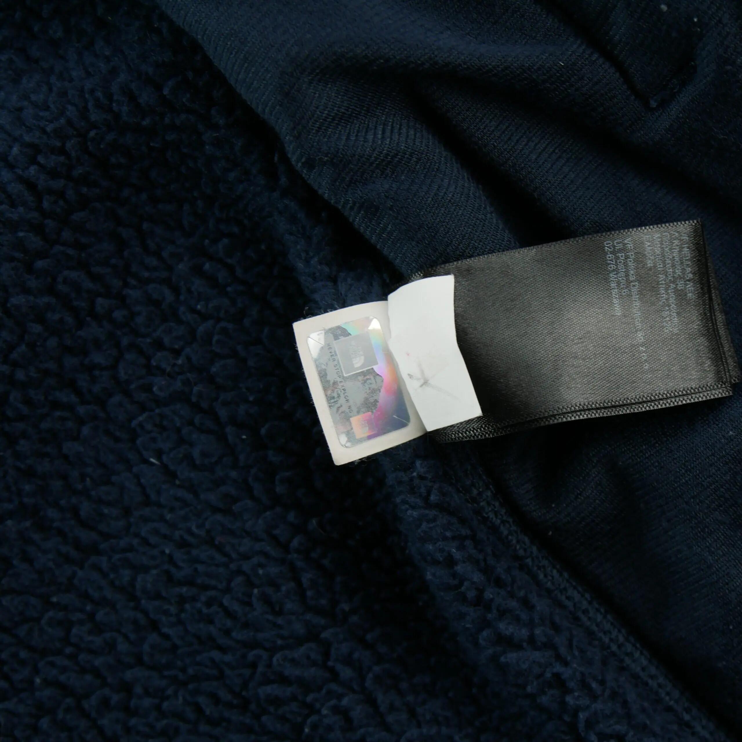 Second life - Men's Fleece Jacket Patch Logo Navy - Excellent 9/9