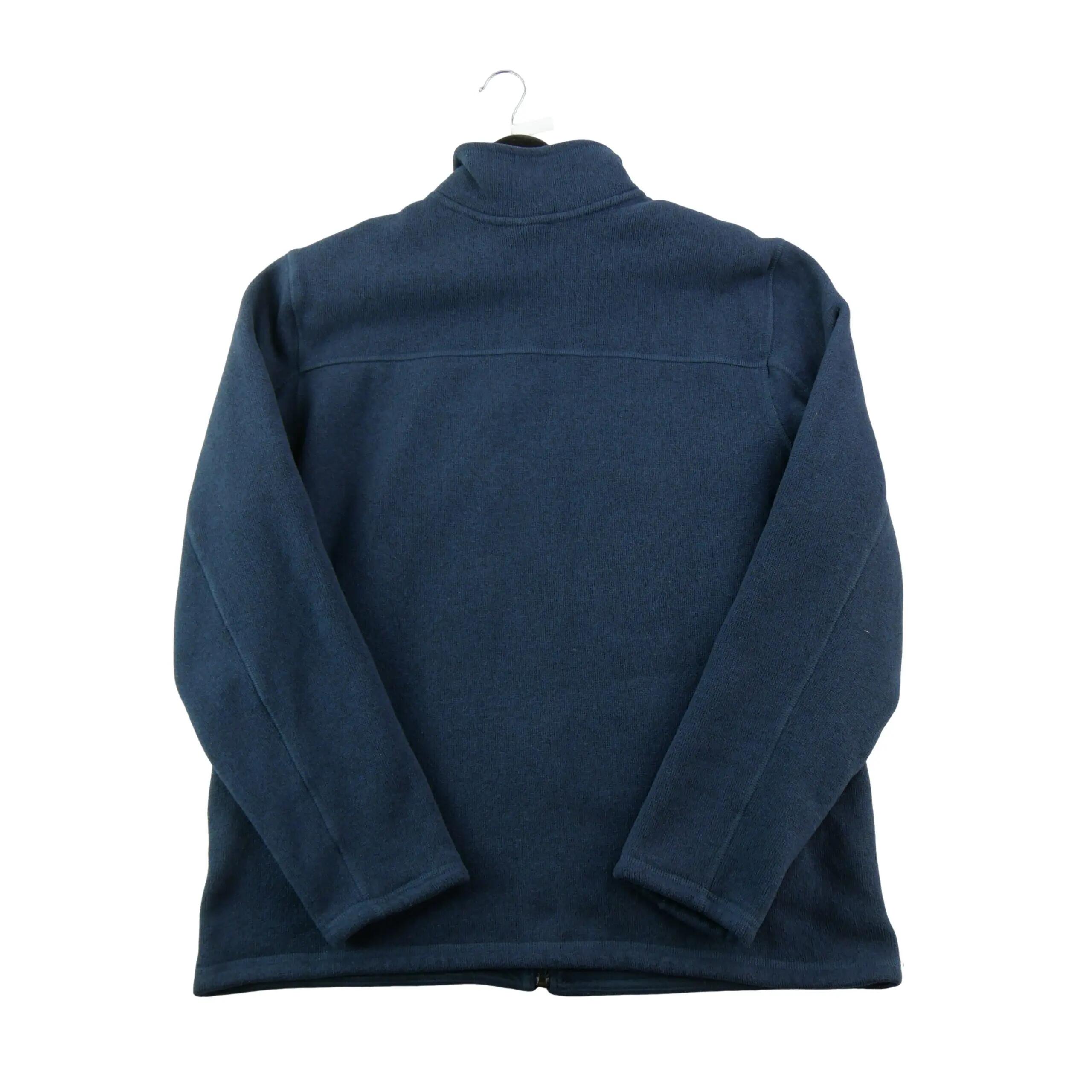 Second life - Men's Fleece Jacket Patch Logo Navy - Excellent 2/9