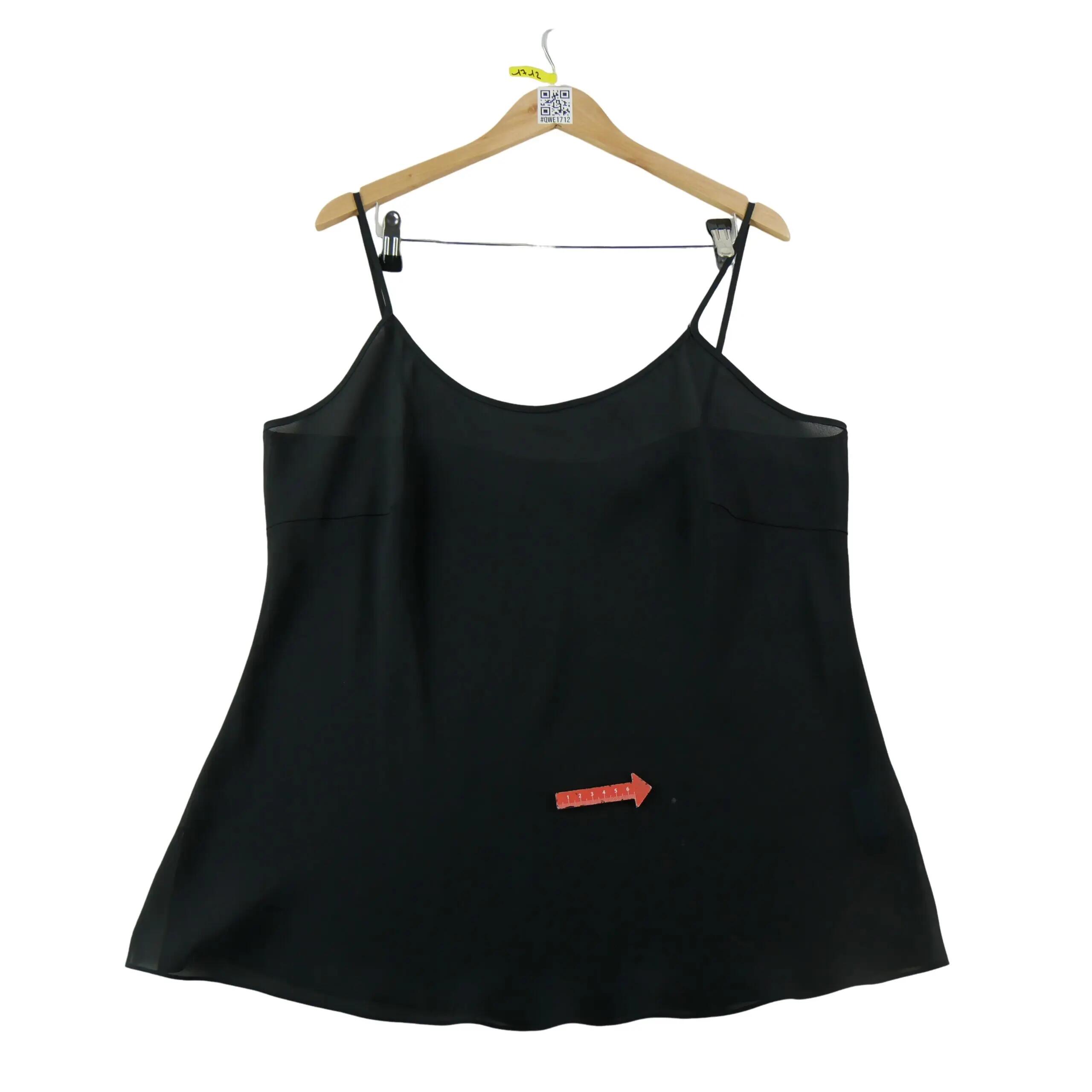 Seconde vie - Débardeurs Femme Coupe évasée Noir - Bon état 5/8