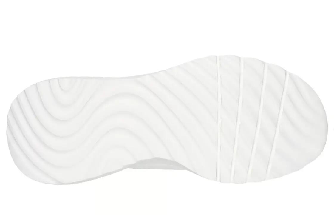 Baskets Skechers BOBS Squad Chaos blanc tricot mémoire 4/7