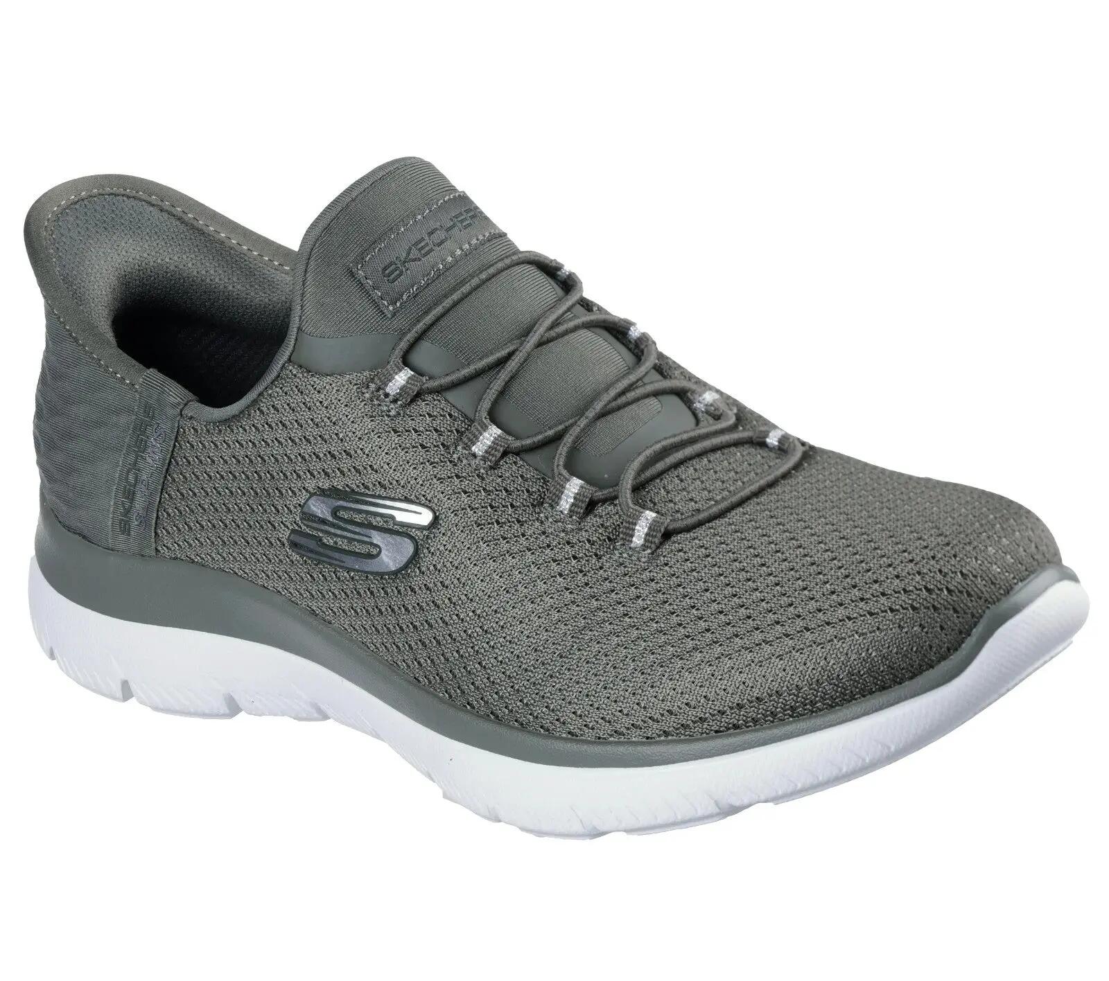 Skechers Damen Slip-ins Summits Diamond Dream Sneaker 150123 OLV Olivgrün 3/7