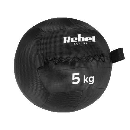 Piłka lekarska do ćwiczeń fitness rehabilitacyjna 2kg Rebel