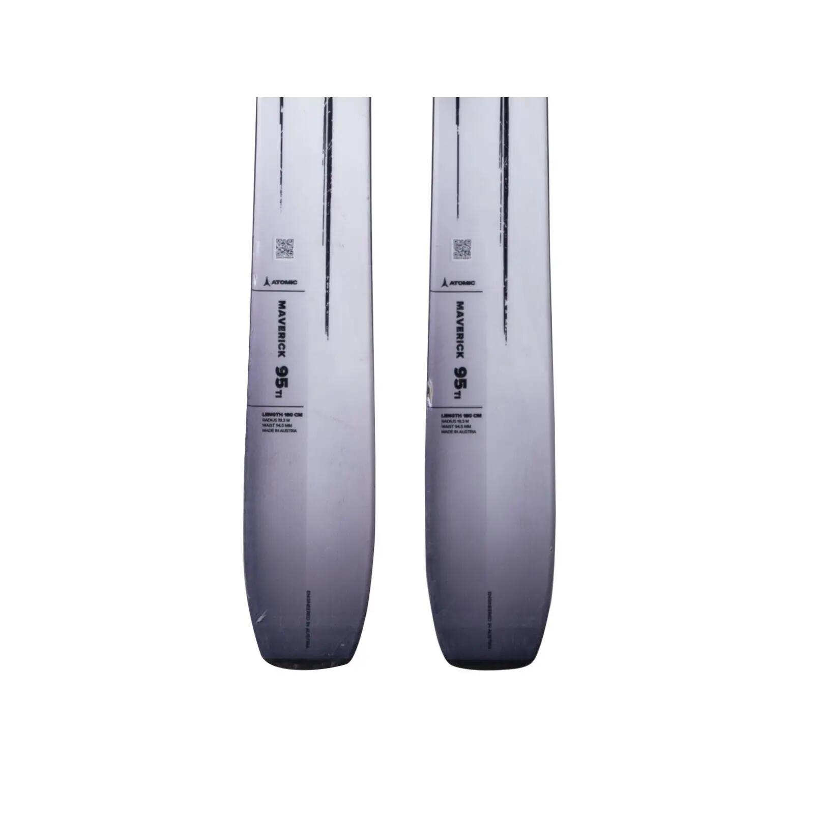 RECONDITIONNE - Ski Atomic Maverick 95 Ti + Fixations 4/4