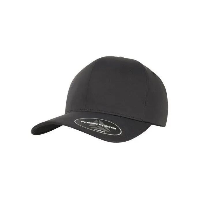 "Delta" Kappe, anpassbar Damen und Herren Schwarz 4/6