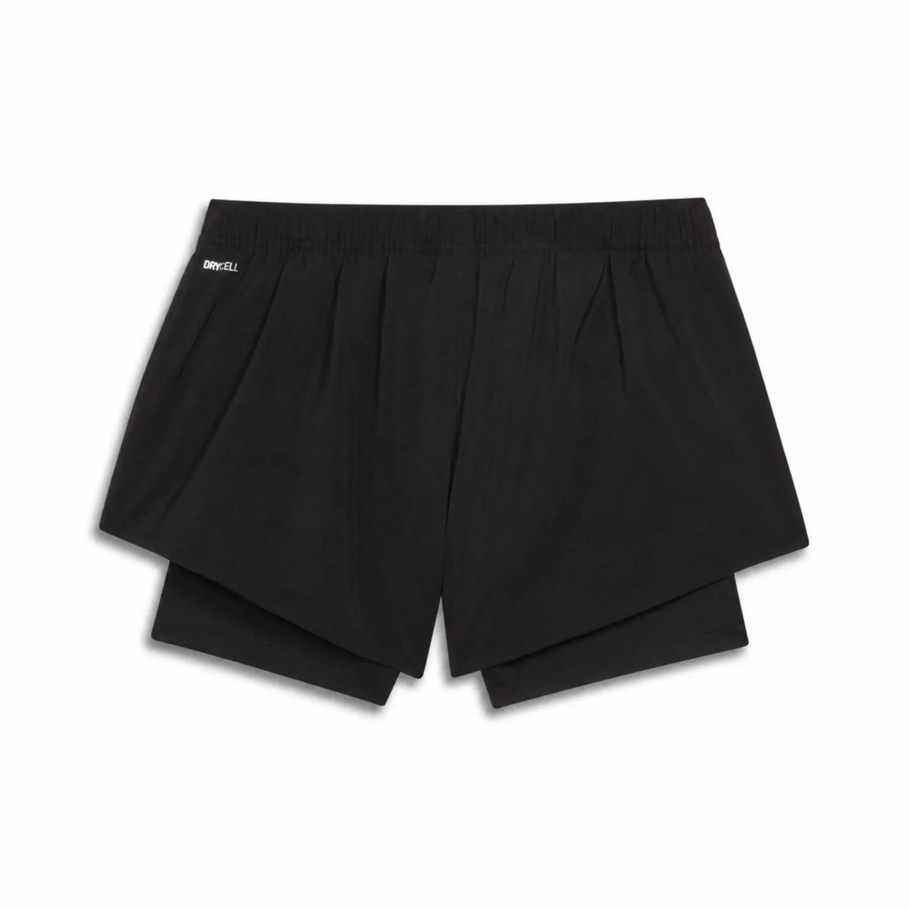 Calções de corrida femininos Puma WOVEN 2 em 1 2/5