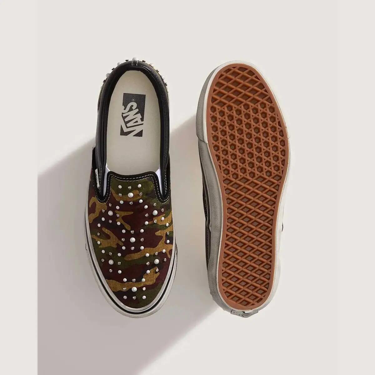 Vans LX Classic Slip-On 98 Pearlized Pack Camo Black 4/6